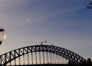 The Sydney Harbour Bridge!