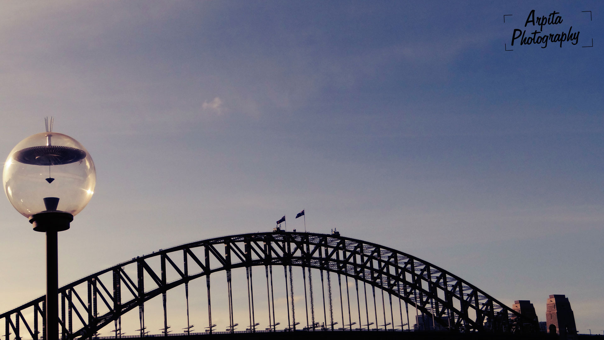 The Sydney Harbour Bridge!